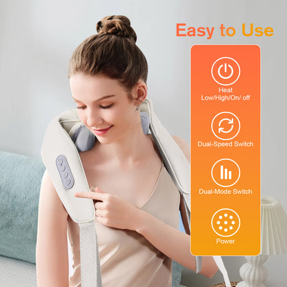 Artia 6D heated neck and shoulder massager